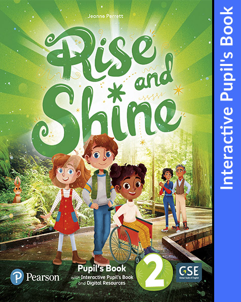 Book cover Rise & Shine 2 Interactive Pupil´s Book and Digital Resources