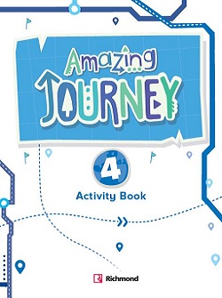 Book cover Amazing Journey 4 Activity Book