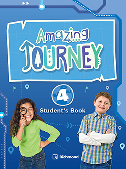 Book cover Amazing Journey 4 Student's Book