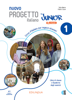 Book cover Nuovo Progetto italiano Junior 1