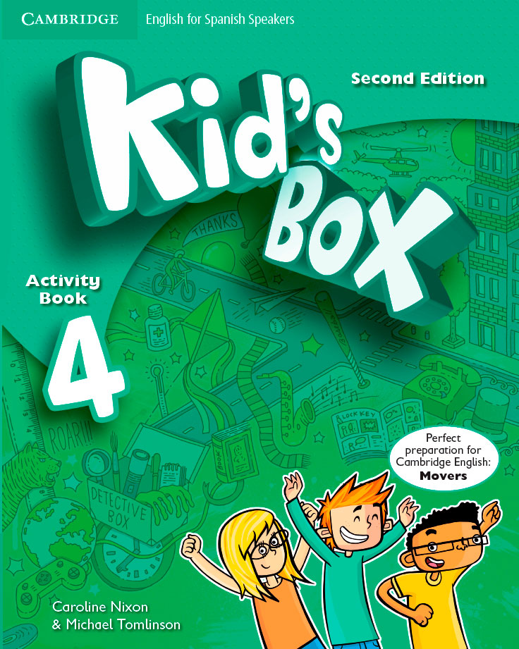 Book cover Kid's Box 1st 4 Activity Book 