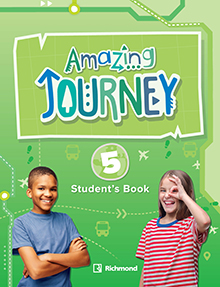 Book cover LM PLAT Amazing Journey 5 Student's i-book