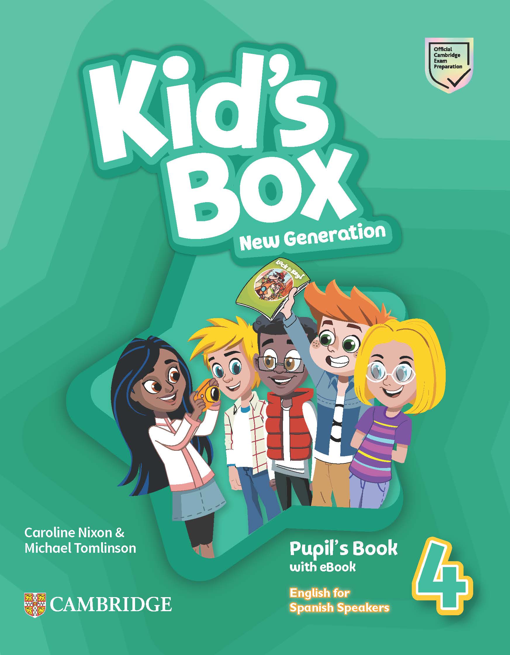 Book cover Kid's Box New Generation 4 Pupil's Book