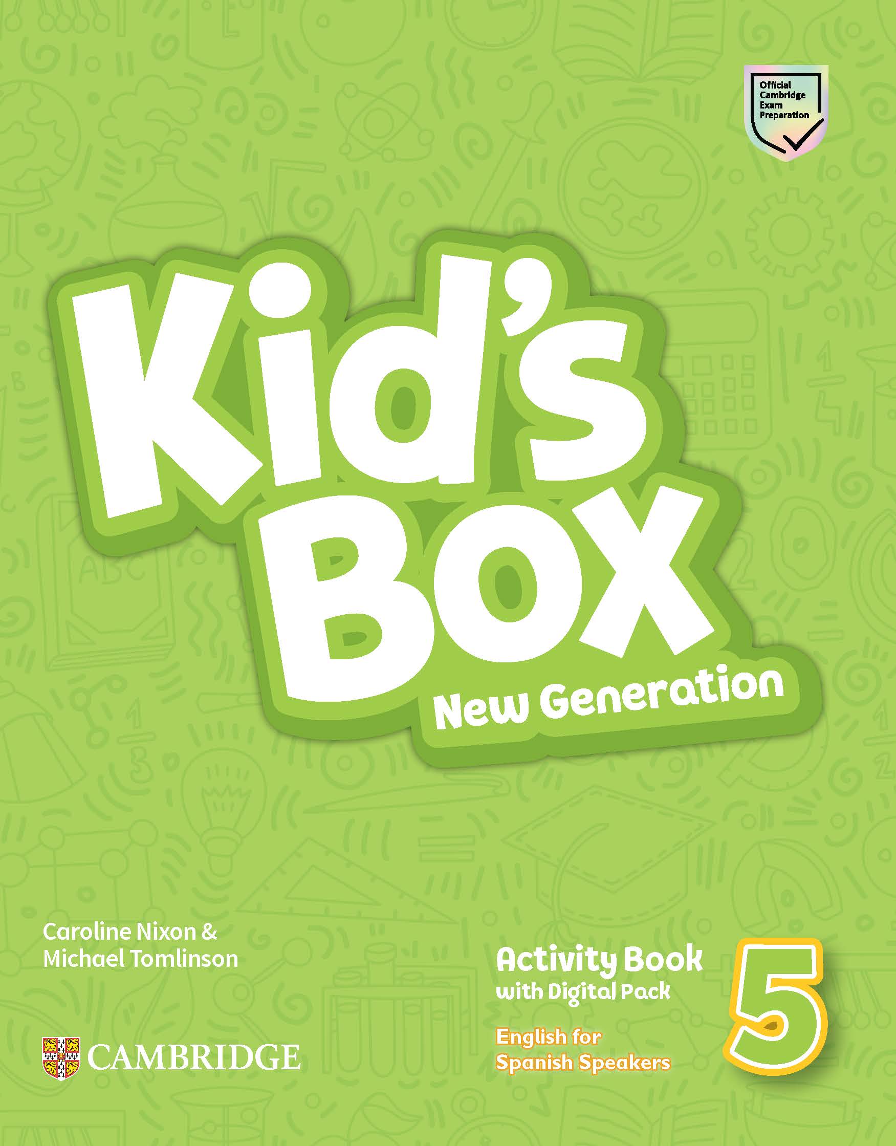 Book cover Kid's Box New Generation 5 Activity book