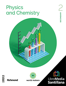 Book cover LM PLAT Student Physics and Chemistry 2 ESO World makers Clil