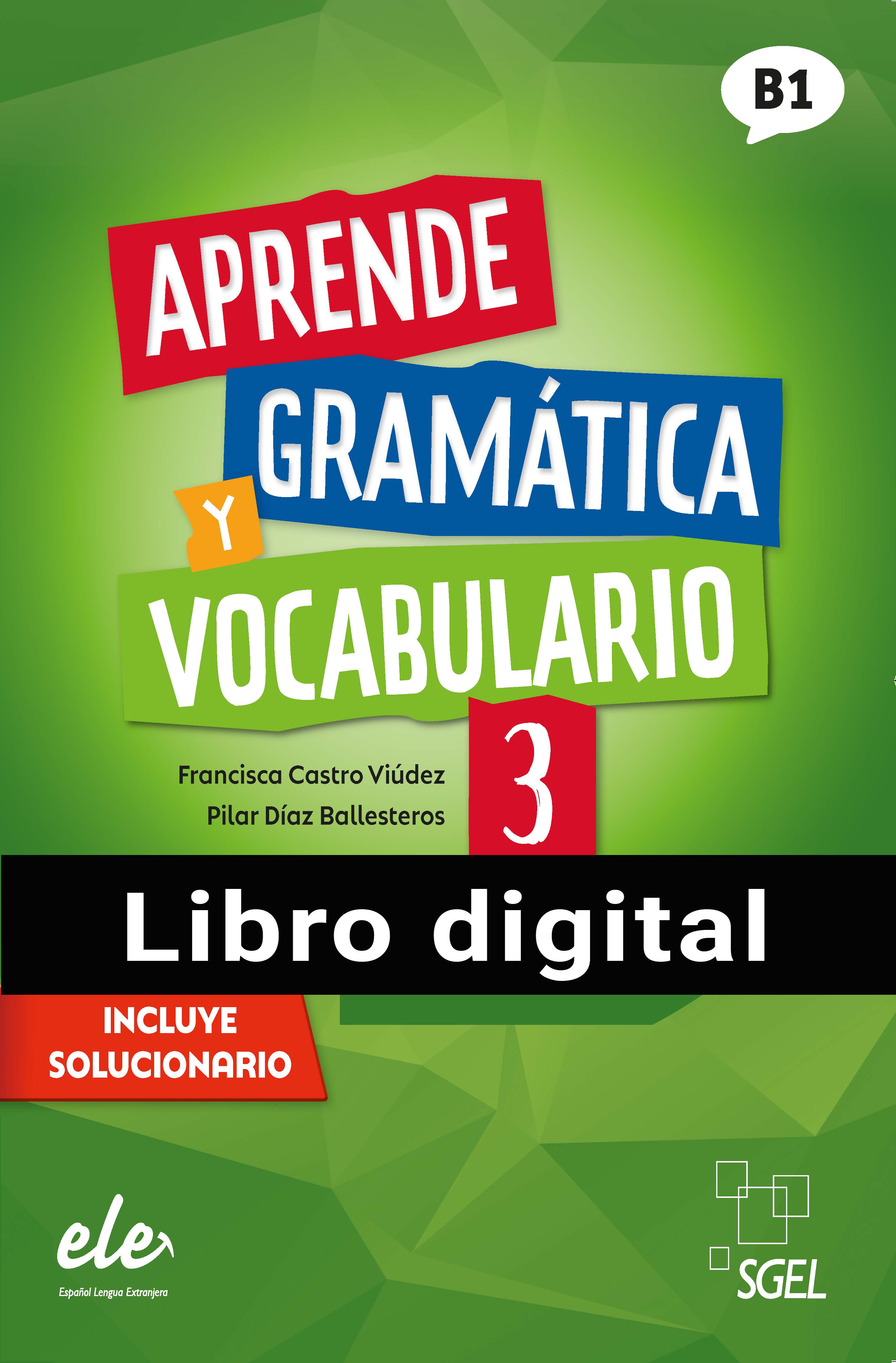 Book cover Aprende gramática y vocabulario 3