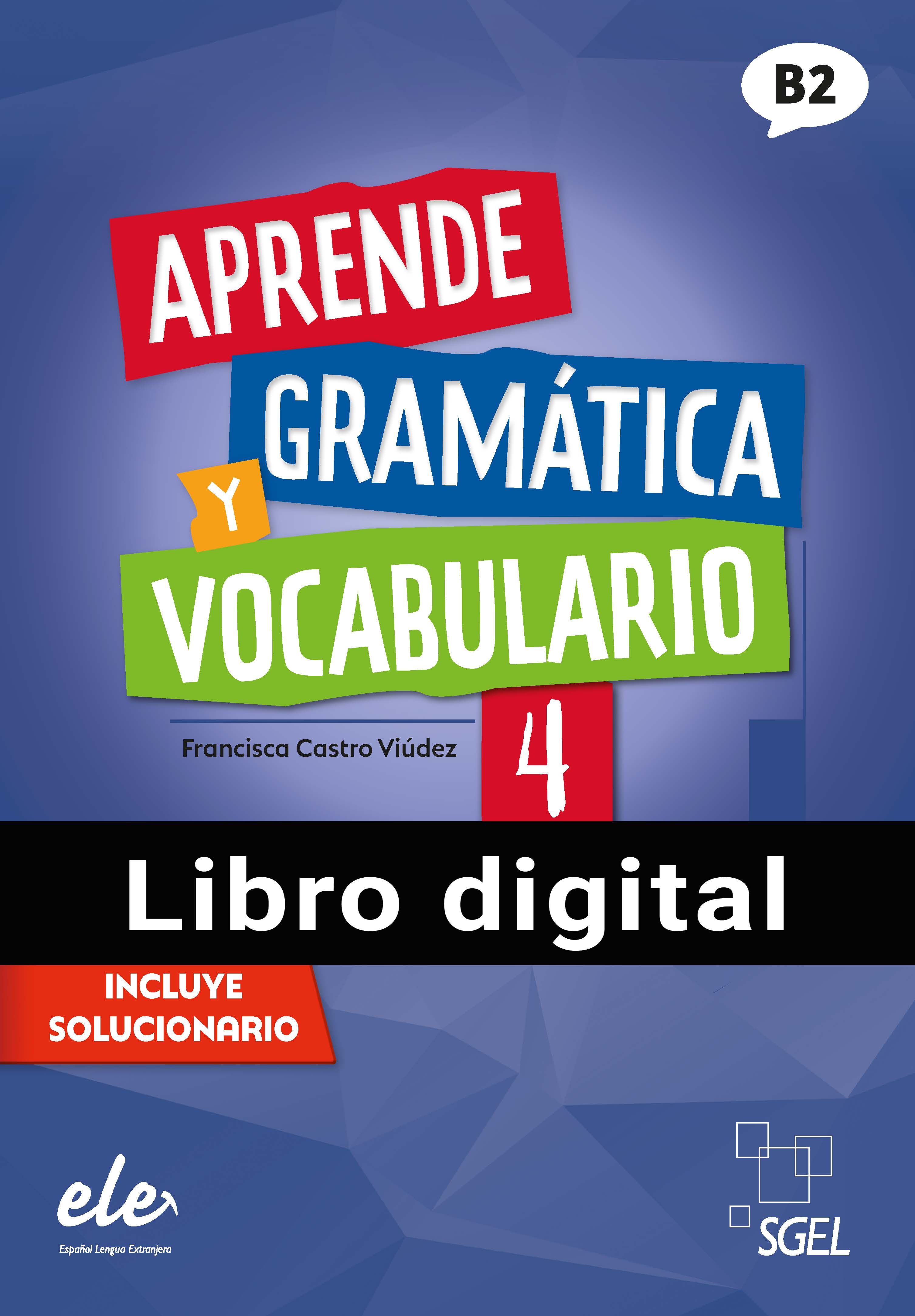 Book cover Aprende gramática y vocabulario 4