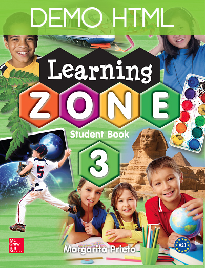 Book cover Learning Zone 3 Student Book HTML