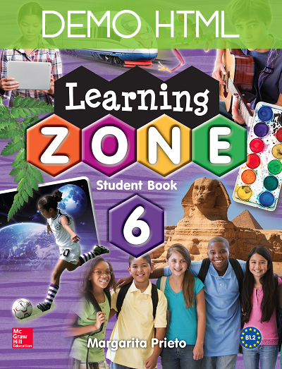 Book cover Learning Zone 6 Student Book HTML